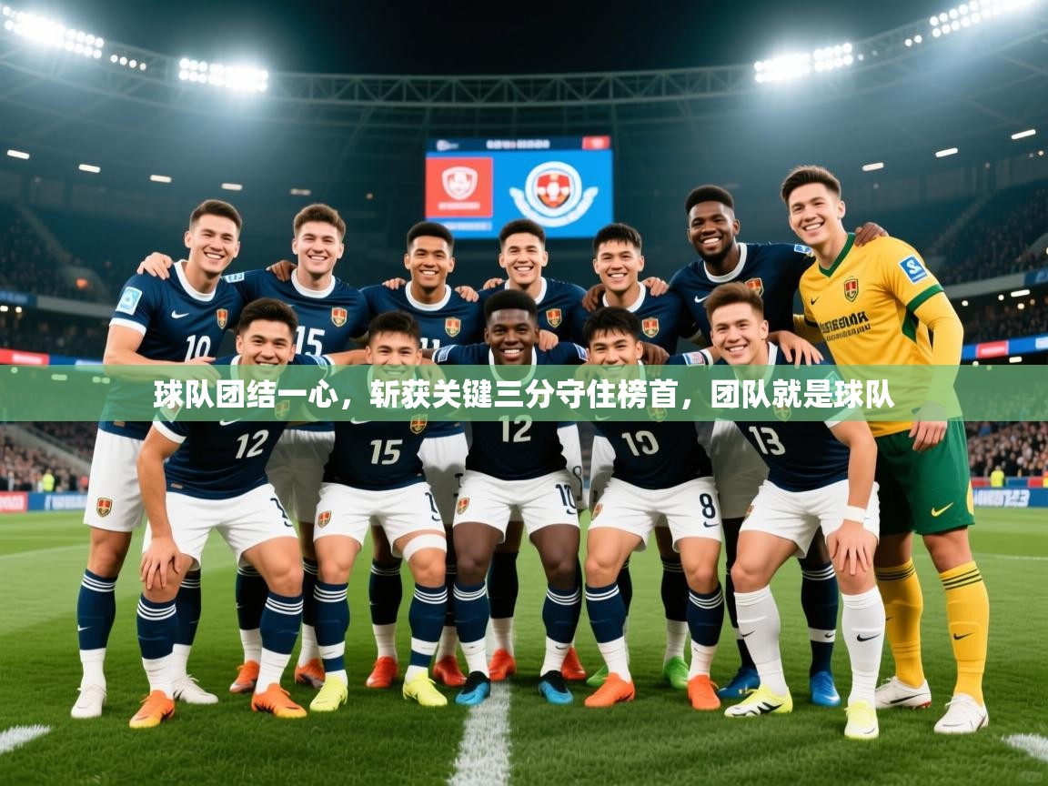 球队团结一心，斩获关键三分守住榜首，团队就是球队