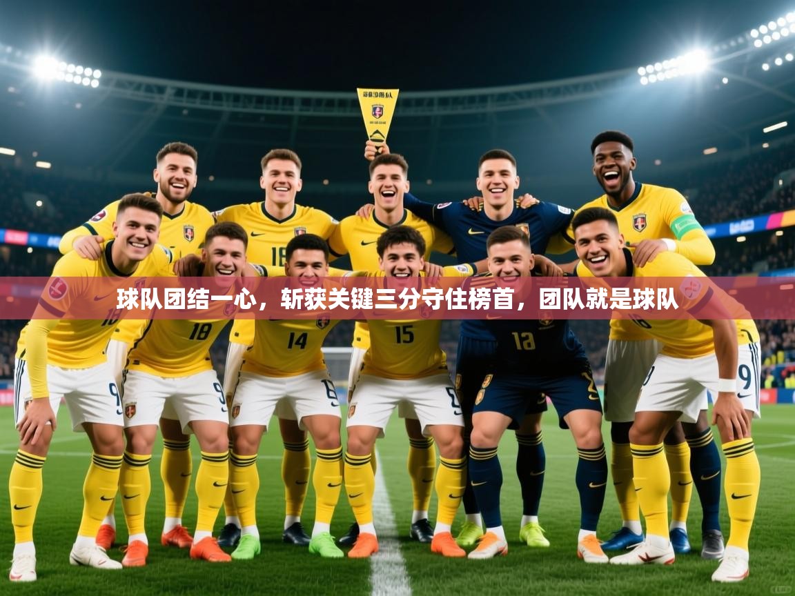 球队团结一心，斩获关键三分守住榜首，团队就是球队