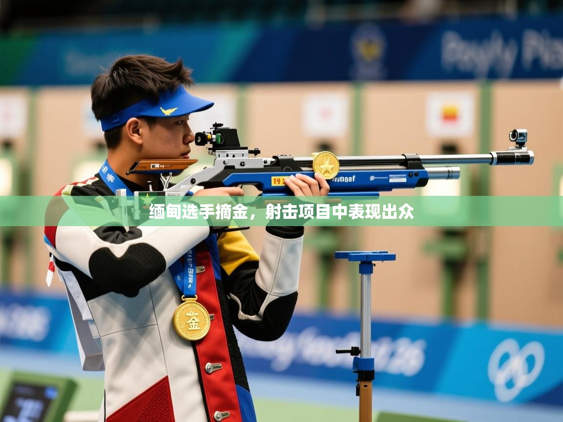 缅甸选手摘金，射击项目中表现出众